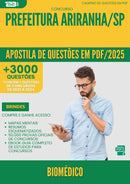 Apostila de Questões para Concurso Biomedico da Prefeitura Ariranha Sp 2025 - Mais de 3.000 Questões