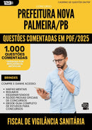 1000 Questões Comentadas para Concurso Fiscal De Vigilancia Sanitaria da Prefeitura Nova Palmeira Pb 2025 - 1000 Questões