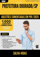 1000 Questões Comentadas para Concurso Salva Vidas da Prefeitura Dourado Sp 2025 - 1000 Questões
