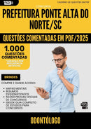 1000 Questões Comentadas para Concurso Odontologo da Prefeitura Ponte Alta Do Norte Sc 2025 - 1000 Questões