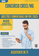 1000 Questões Comentadas para Concurso Assistente De Ti Creci Mg 2025 - 600 Questões