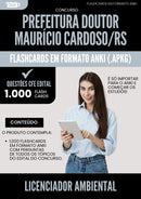 Flashcards para Concurso Licenciador Ambiental Doutor Mauricio da Prefeitura Cardoso Rs 2025 - 1000 Flashcards de Acordo com Edital