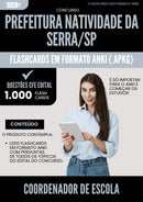Flashcards para Concurso Coordenador De Escola da Prefeitura Natividade Da Serra Sp 2025 - 1000 Flashcards de Acordo com Edital