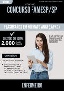 Flashcards para Concurso Enfermeiro Famesp Sp 2025 - 2000 Flashcards de Acordo com Edital