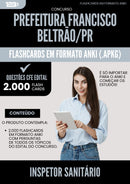 Flashcards para Concurso Inspetor Sanitario da Prefeitura Francisco Beltrao Pr 2025 - 2000 Flashcards de Acordo com Edital