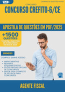 Apostila de Questões para Concurso Agente Fiscal Crefito 6 Ce 2025 - Mais de 1.500 Questões