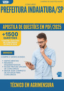 Apostila de Questões para Concurso Tecnico Em Agrimensura da Prefeitura Indaiatuba Sp 2025 - Mais de 1.500 Questões