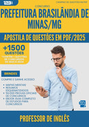 Apostila de Questões para Concurso Professor De Ingles da Prefeitura Brasilandia De Minas Mg 2025 - Mais de 1.500 Questões