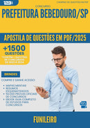 Apostila de Questões para Concurso Funileiro da Prefeitura Bebedouro Sp 2025 - Mais de 1.500 Questões