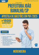 Apostila de Questões para Concurso Merendeira da Prefeitura Joao Ramalho Sp 2025 - Mais de 1.500 Questões