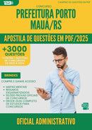 Apostila de Questões para Concurso Oficial Administrativo Porto da Prefeitura Maua Rs 2025 - Mais de 3.000 Questões