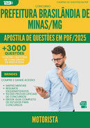 Apostila de Questões para Concurso Motorista da Prefeitura Brasilandia De Minas Mg 2025 - Mais de 3.000 Questões