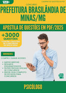 Apostila de Questões para Concurso Psicologo da Prefeitura Brasilandia De Minas Mg 2025 - Mais de 3.000 Questões