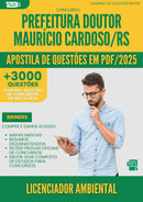 Apostila de Questões para Concurso Licenciador Ambiental Doutor Mauricio da Prefeitura Cardoso Rs 2025 - Mais de 3.000 Questões