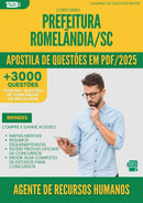 Apostila de Questões para Concurso Agente De Recursos Humanos da Prefeitura Romelandia Sc 2025 - Mais de 3.000 Questões