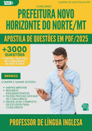 Apostila de Questões para Concurso Professor De Lingua Inglesa Novo da Prefeitura Horizonte Do Norte Mt 2025 - Mais de 3.000 Questões