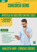 Apostila de Questões para Concurso Analista Universitario Ciencias Sociais Aplicadas Uemg 2025 - Mais de 3.000 Questões