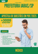 Apostila de Questões para Concurso Medico da Prefeitura Iaras Sp 2025 - Mais de 3.000 Questões