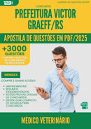 Apostila de Questões para Concurso Medico Veterinario da Prefeitura Victor Graeff Rs 2025 - Mais de 3.000 Questões