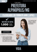 Flashcards para Concurso Vigia da Prefeitura Alpinopolis Mg 2025 - 1000 Flashcards de Acordo com Edital