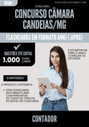 Flashcards para Concurso Contador Camara da Prefeitura Candeias Mg 2025 - 1000 Flashcards de Acordo com Edital