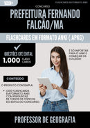 Flashcards para Concurso Professor De Geografia da Prefeitura Fernando Falcao Ma 2025 - 1000 Flashcards de Acordo com Edital