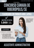 Flashcards para Concurso Assistente Administrativo Camara De da Prefeitura Ribeiropolis Se 2025 - 1000 Flashcards de Acordo com Edital