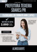Flashcards para Concurso Almoxarife da Prefeitura Teixeira Soares Pr 2025 - 2000 Flashcards de Acordo com Edital