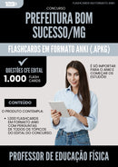 Flashcards para Concurso Professor De Educacao Fisica da Prefeitura Bom Sucesso Mg 2025 - 1000 Flashcards de Acordo com Edital