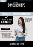 Flashcards para Concurso Engenheiro Civil Ifpe 2025 - 2000 Flashcards de Acordo com Edital