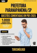 1000 Questões Comentadas para Concurso Turismologo da Prefeitura Paranapanema Sp 2025 - 1000 Questões