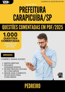 1000 Questões Comentadas para Concurso Pedreiro Prefeitura da Prefeitura Carapicuiba Sp 2025 - 1000 Questões