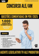 1000 Questões Comentadas para Concurso Agente Legislativo Tv Ale Produtor De Imagem Ale Am 2025 - 1000 Questões
