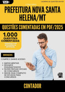 1000 Questões Comentadas para Concurso Contador da Prefeitura Nova Santa Helena Mt 2025 - 1000 Questões