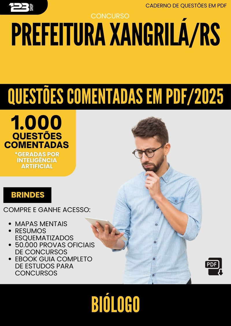 1000 Questões Comentadas para Concurso Professor Bilingue De Libras da Prefeitura Sao Lourenco Do Oeste Sc 2025 - 1000 Questões
