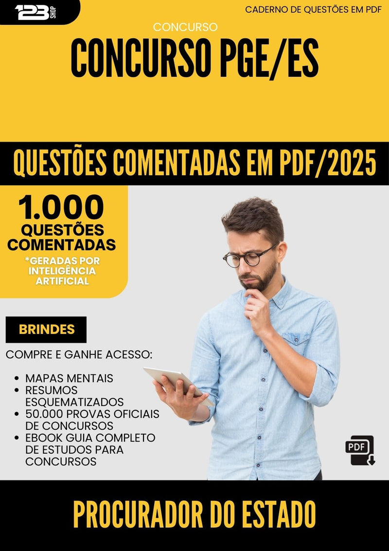 1000 Questões Comentadas para Concurso Engenheiro Cartografico Xangri La Rs 2025 - 1000 Questões