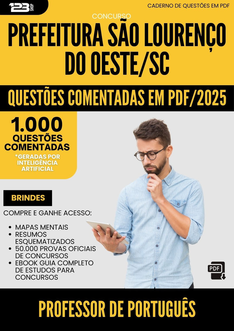 1000 Questões Comentadas para Concurso Auxiliar De Educacao da Prefeitura Lagoa Dourada Mg 2025 - 1000 Questões