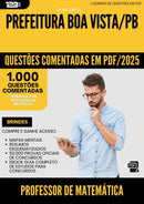 1000 Questões Comentadas para Concurso Professor De Matematica da Prefeitura Boa Vista Pb 2025 - 1000 Questões