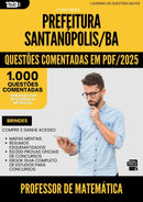 1000 Questões Comentadas para Concurso Professor De Matematica da Prefeitura Santanopolis Ba 2025 - 1000 Questões