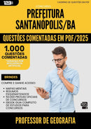 1000 Questões Comentadas para Concurso Professor De Geografia da Prefeitura Santanopolis Ba 2025 - 1000 Questões