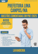 1000 Questões Comentadas para Concurso da Prefeitura Lavandeira Lima Campos Ma 2025 - 600 Questões