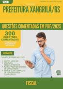 1000 Questões Comentadas para Concurso Fiscal Xangri La Rs 2025 - 400 Questões