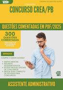 1000 Questões Comentadas para Concurso Assistente Administrativo Crea Pb 2025 - 400 Questões
