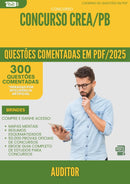 1000 Questões Comentadas para Concurso Auditor Crea Pb 2025 - 400 Questões