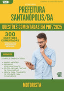 1000 Questões Comentadas para Concurso Motorista da Prefeitura Santanopolis Ba 2025 - 400 Questões