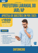 Apostila de Questões para Concurso Enfermeiro Laranjal Do da Prefeitura Jari Ap 2025 - Mais de 1.500 Questões