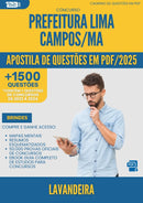 Apostila de Questões para Concurso da Prefeitura Lavandeira Lima Campos Ma 2025 - Mais de 1.500 Questões