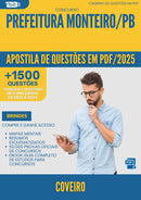 Apostila de Questões para Concurso Coveiro da Prefeitura Monteiro Pb 2025 - Mais de 1.500 Questões