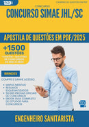 Apostila de Questões para Concurso Engenheiro Sanitarista Simae Jhl Sc 2025 - Mais de 1.500 Questões