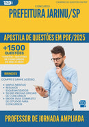 Apostila de Questões para Concurso Professor De Jornada Ampliada da Prefeitura Jarinu Sp 2025 - Mais de 1.500 Questões